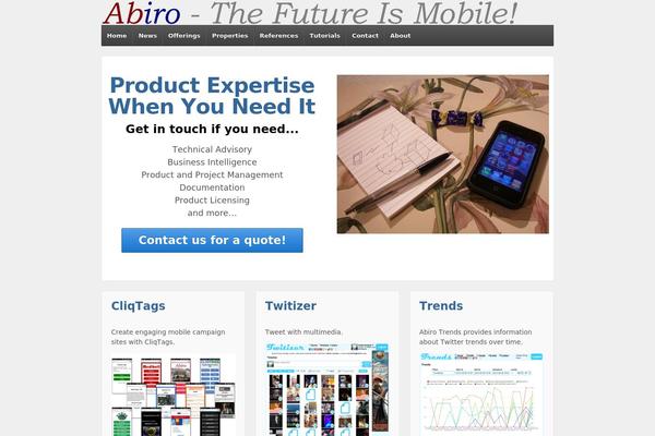 Responsive theme site design template sample