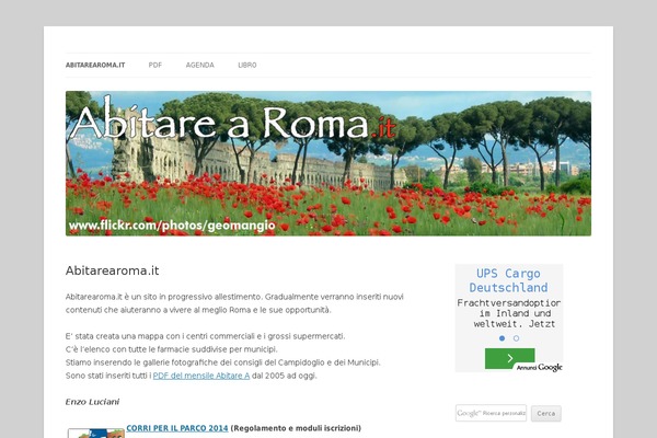 Twenty Twelve theme site design template sample