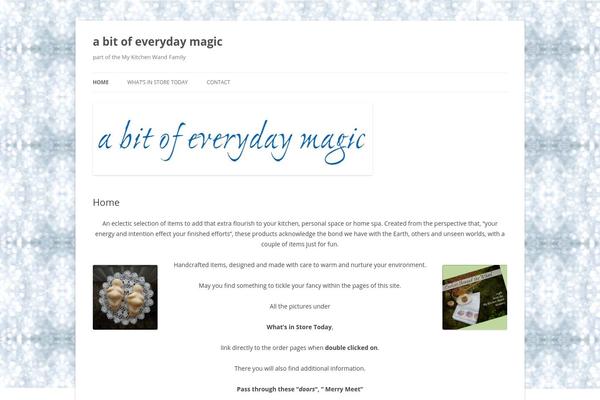 Twenty Twelve theme site design template sample