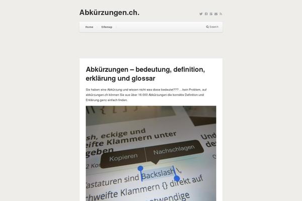 abkuerzungen.ch site used Little