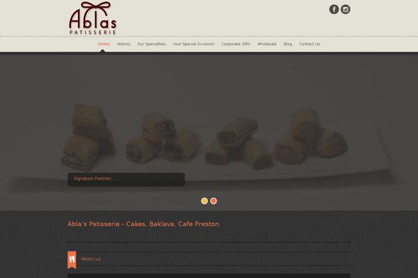 Dine-and-drink-child theme site design template sample