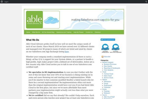 ablecloudadvisors.com site used Ablecloud