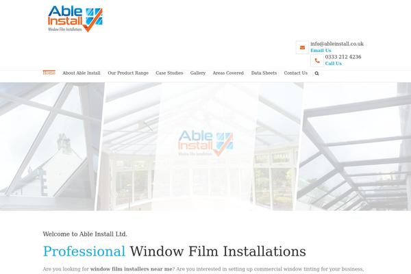 Avada theme site design template sample