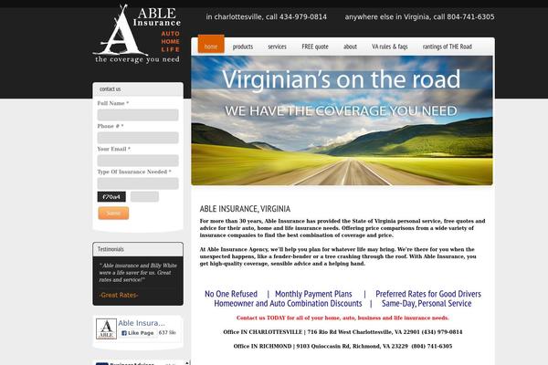 ableinsurance.com site used Freely