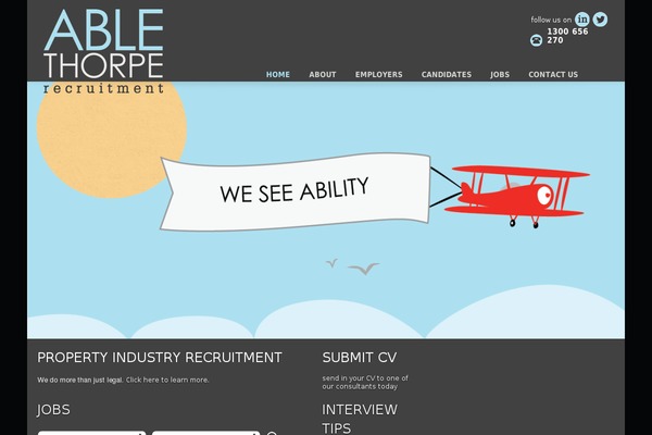 ablethorpe.com.au site used Coruscate_child