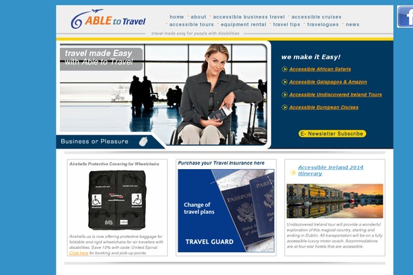 abletotravel.org site used Bsocial