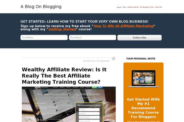 GeneratePress theme site design template sample