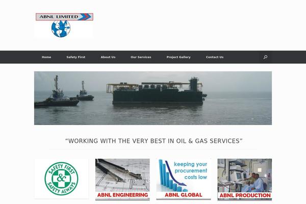 Vantage theme site design template sample