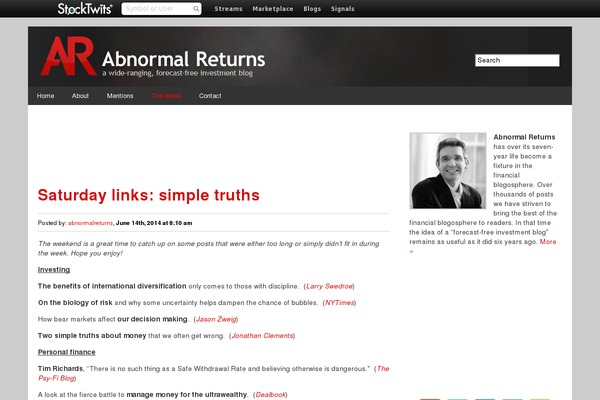 abnormalreturns.com site used Abnormalreturns