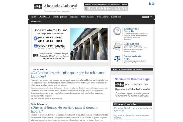 abogadoslaboral.com.ar site used Arthemia