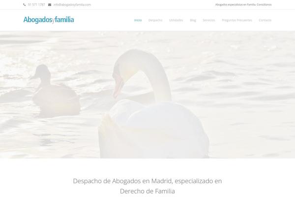 abogadosyfamilia.com site used Primetheme-child