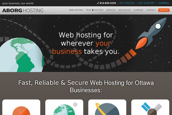 aborghosting.com site used Aborghosting