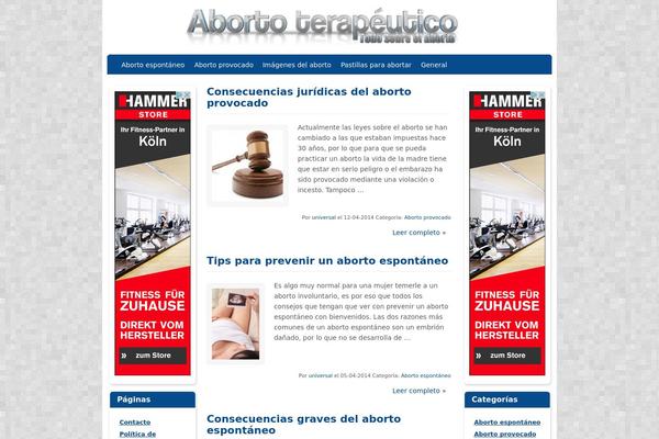 abortoterapeutico.com site used Seomeganichos