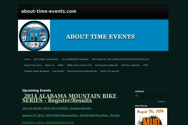 about-time-events.com site used Grey Opaque