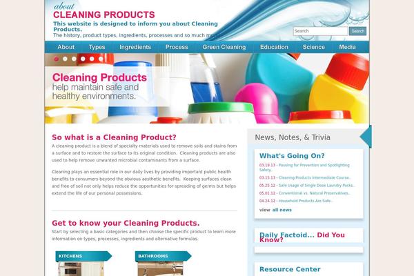 aboutcleaningproducts.com site used Cleaning-products