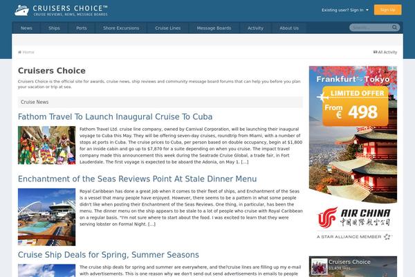 aboutcruiseships.com site used Digitalcreative