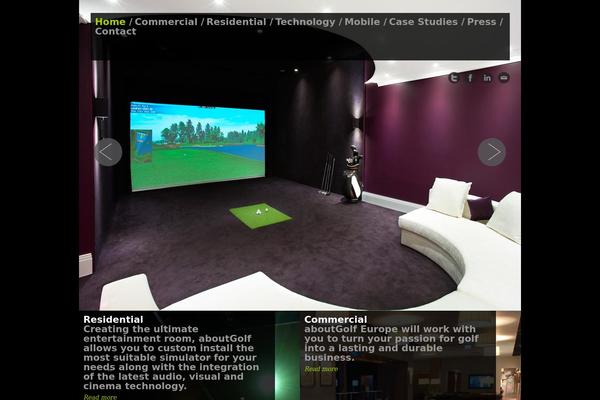 aboutgolfeurope.com site used Aboutgolf