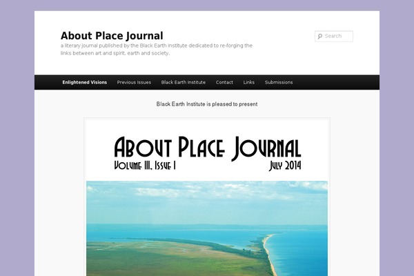 aboutplacejournal.org site used About-place