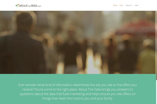 aboutthedata.com site used Acxiom