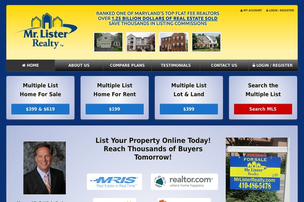 mrlister theme websites examples