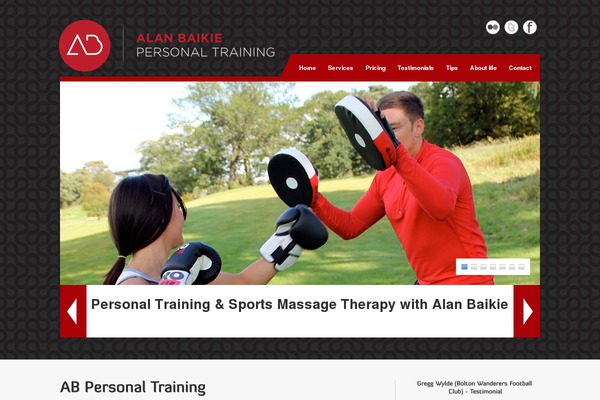 abpersonaltraining.com site used Digiworx