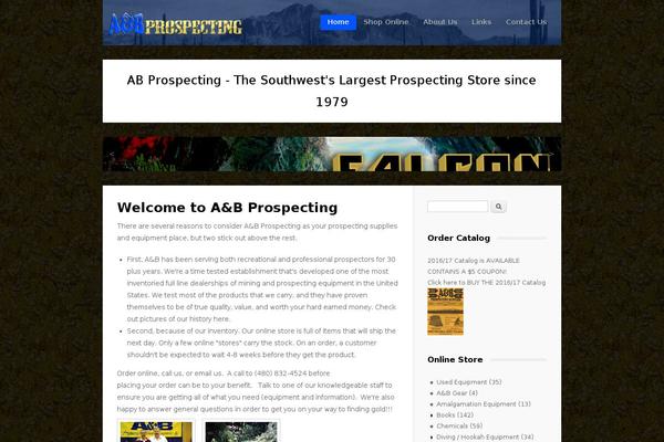 abprospecting.com site used Broadsheet