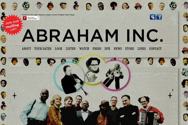 abrahamincmusic.com site used Abraham