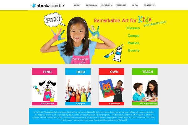 abrakadoodle.com site used Crystalline-child