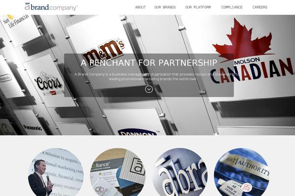 abrandcompany.com site used Flextemplate