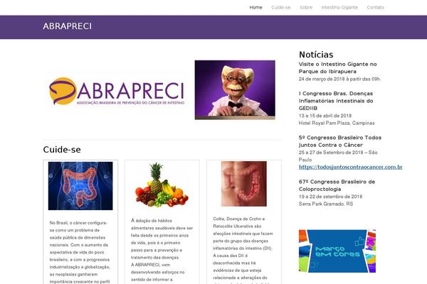 abrapreci.org.br site used Abrapreci-theme