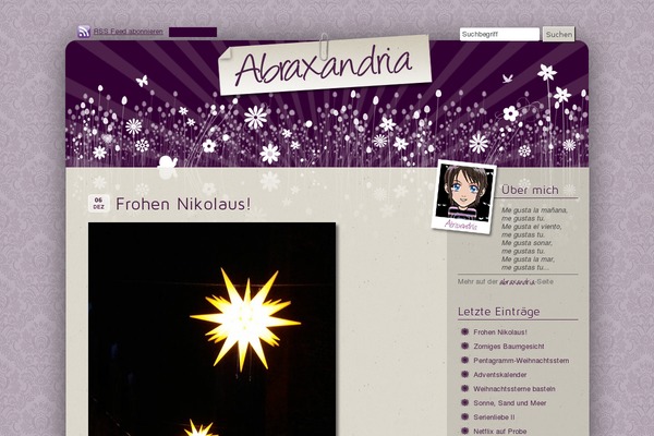 Site using Abraxandria-stars plugin