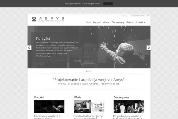 Chameleon theme site design template sample