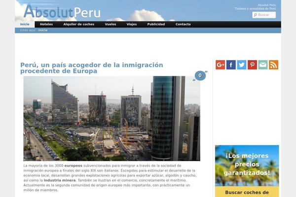 absolut-peru.com site used Abn Framework