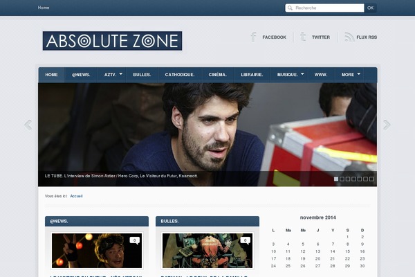 absolute-zone.com site used Blogitty