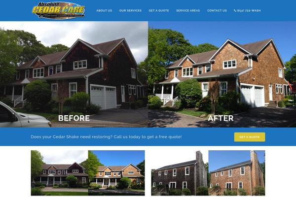 absolutecedarcare.com site used Cedarclean