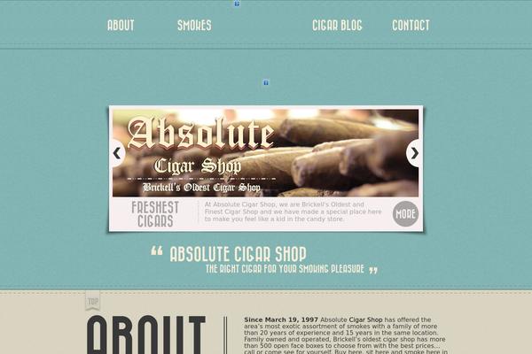 Retro theme site design template sample