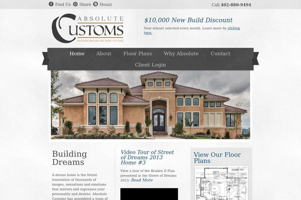 absolutehomes theme websites examples