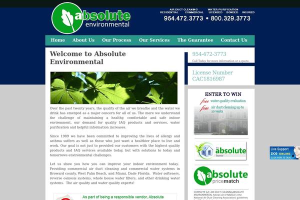 absoluteenvironmental.com site used Cleanone