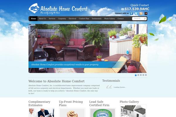 absolutehomecomfort.com site used Ahc