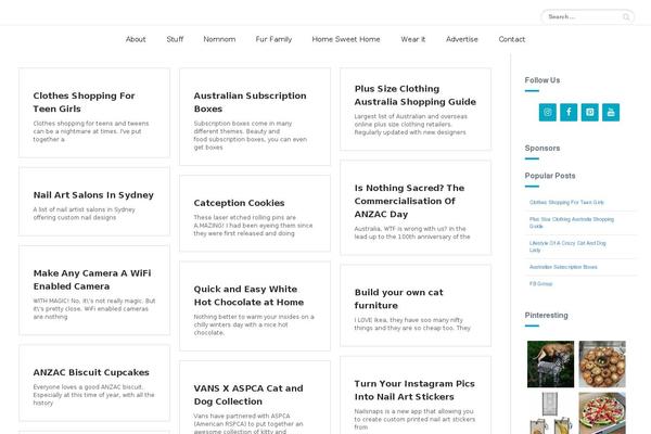 Pluto theme site design template sample