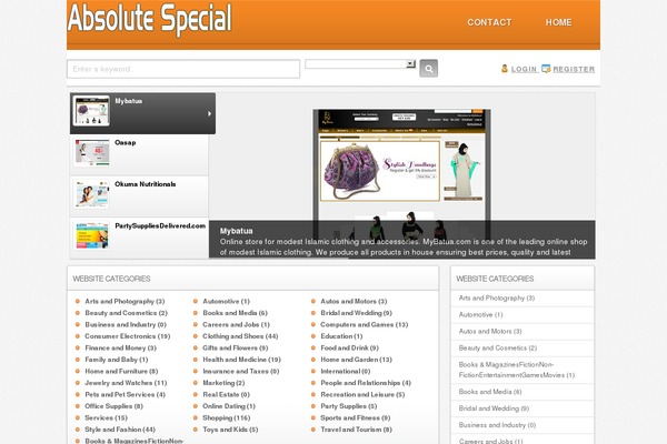 Directorypress theme site design template sample