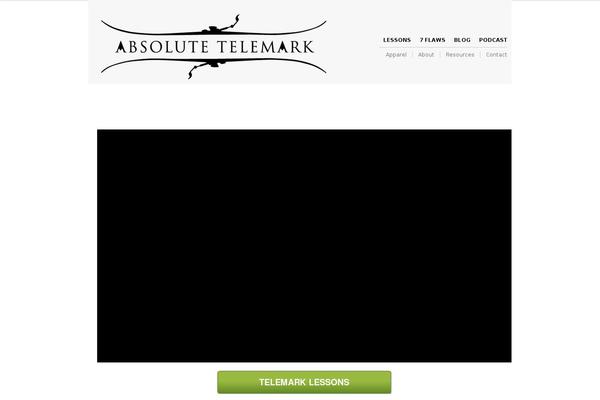 absolutetelemark.com site used The Retailer