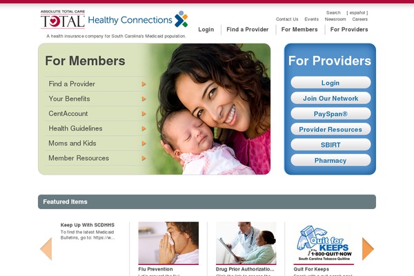 absolutetotalcare.com site used Healthplan2011