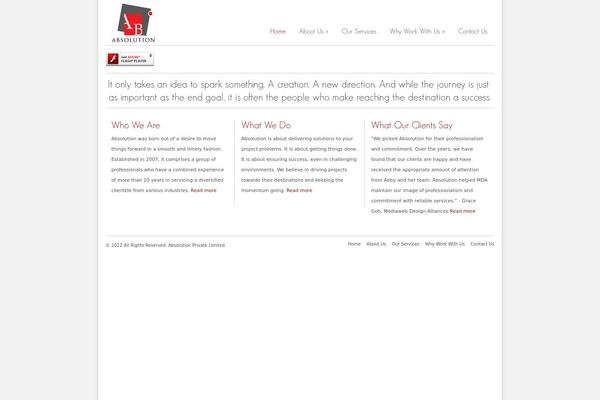 Delericon theme site design template sample