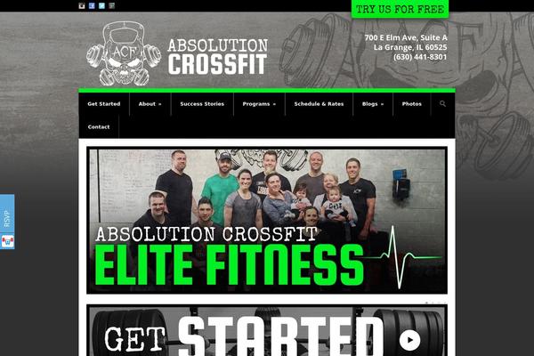 absolutioncrossfit.com site used Siteplicitysemi