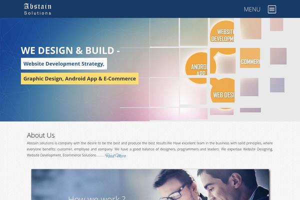 Twenty Thirteen theme site design template sample