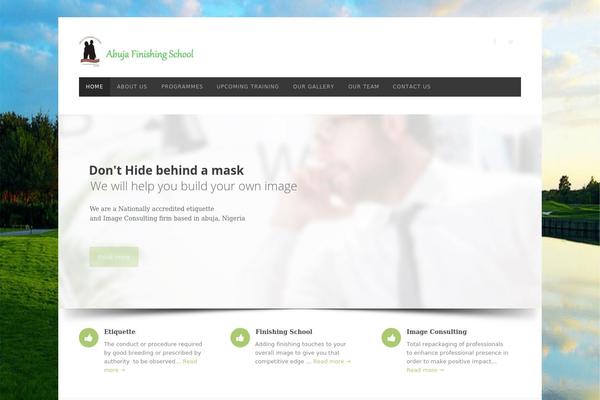 Anya-installable theme site design template sample