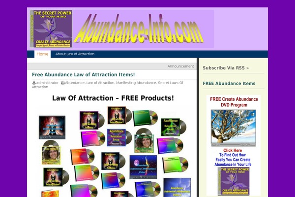 abundance-info.com site used SimpleBlocks