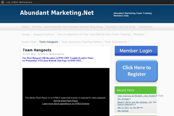 abundantmarketing.net site used Wishlistproducts