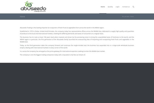 Enfold theme site design template sample
